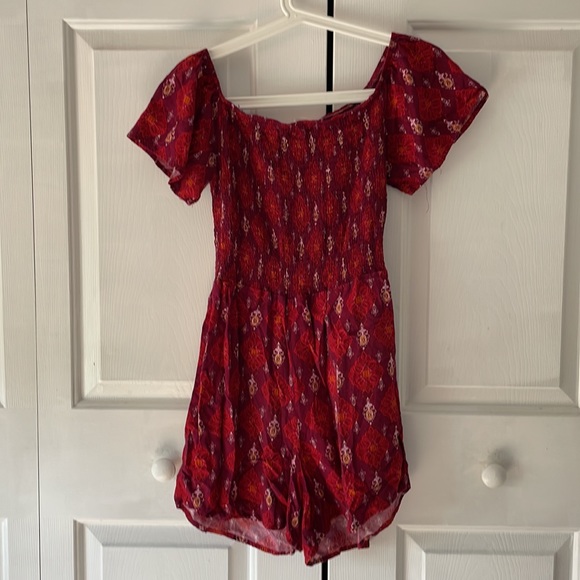 Ruched top romper - Picture 2 of 3